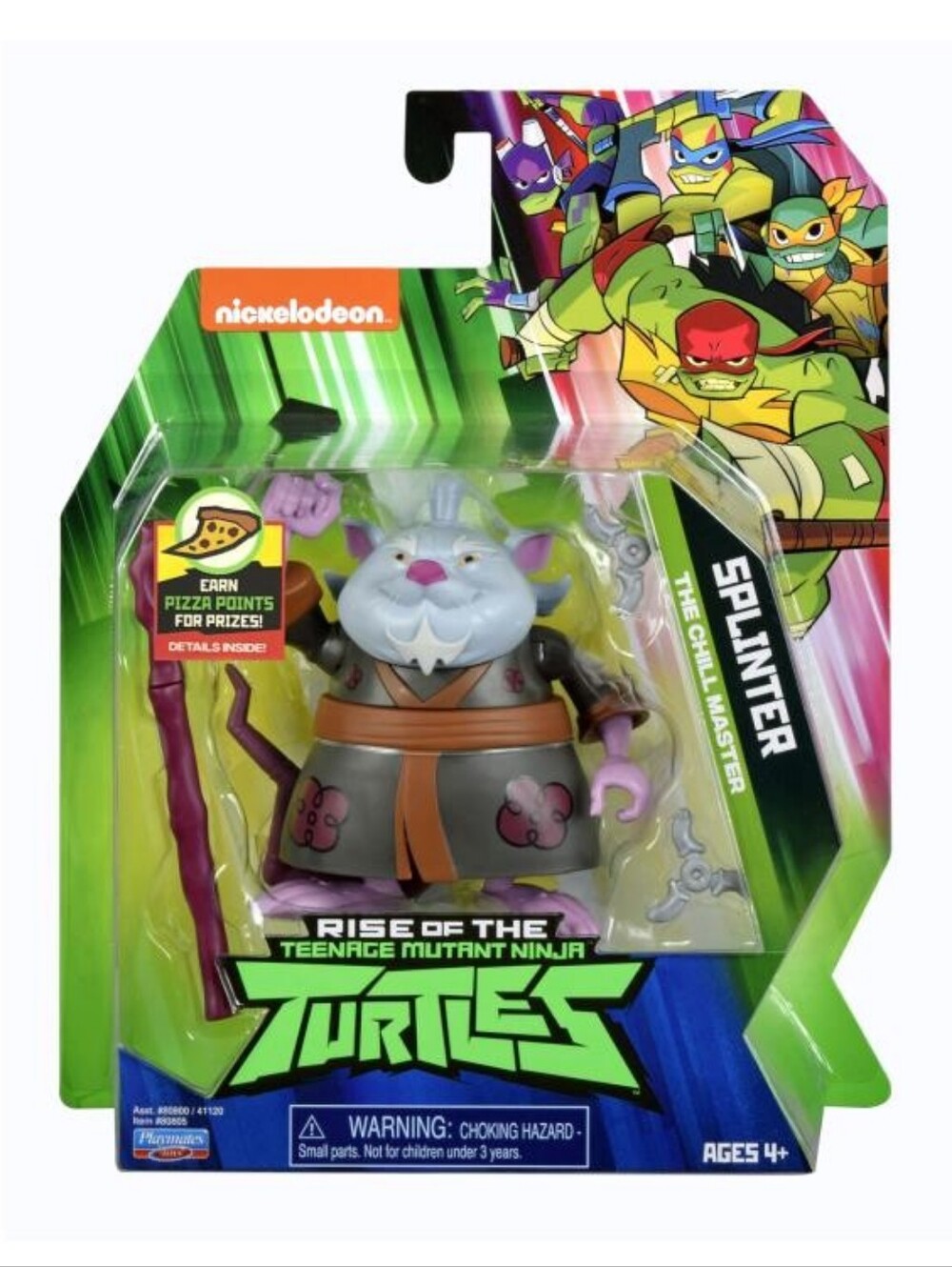 NIB Teenage Mutant Ninja Turtles Splinter Action Figure TMNT 2018 Collectible